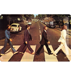 Plechová cedule - Beatles (Abbey Road)
