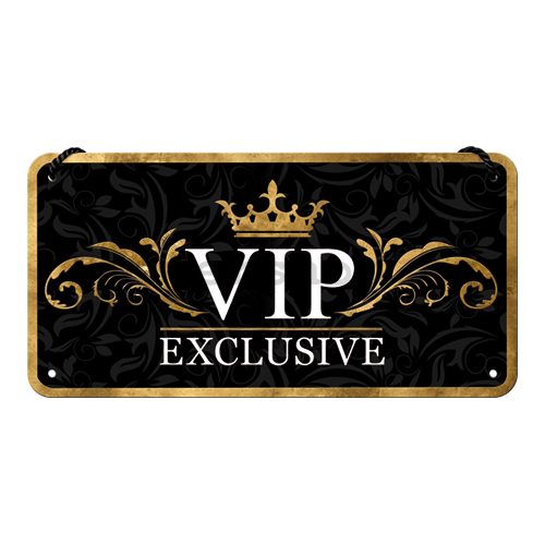 Závěsná cedule - VIP Exclusive