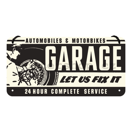 Závěsná cedule - Garage