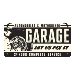 Závěsná cedule - Garage