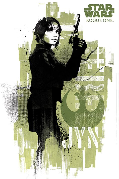 Plakát - Star Wars Rogue One (Jyn)