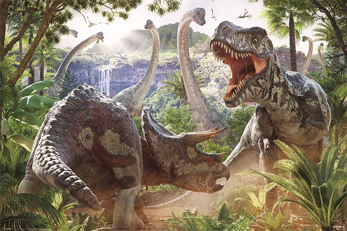 Plakát - Dinosauři (1)