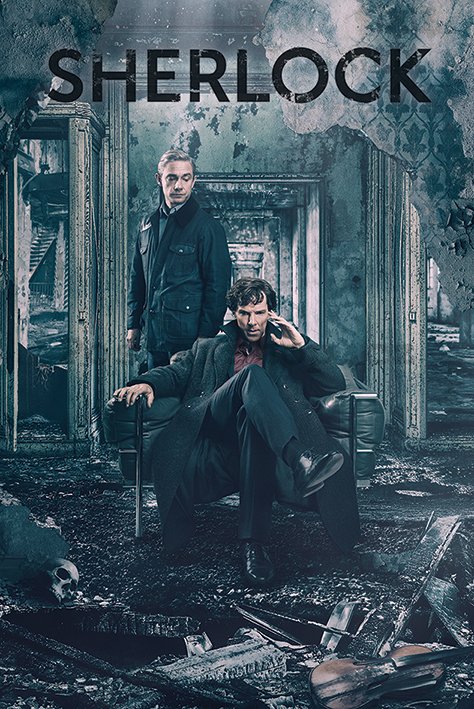 Plakát - Sherlock (Destrukce)
