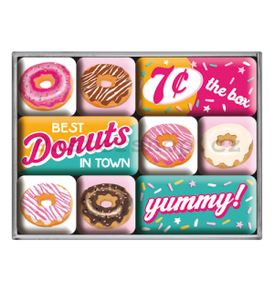Sada magnetů - Best Donuts in Town