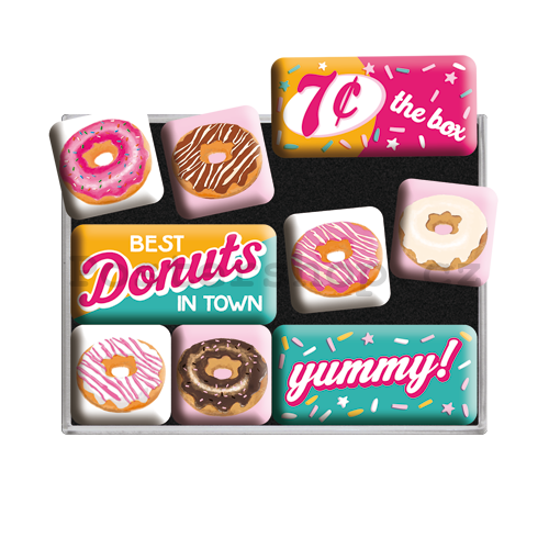 Sada magnetů - Best Donuts in Town