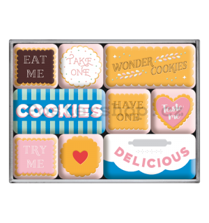 Sada magnetů - Delicious Cookies