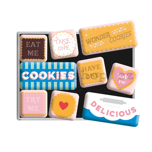 Sada magnetů - Delicious Cookies