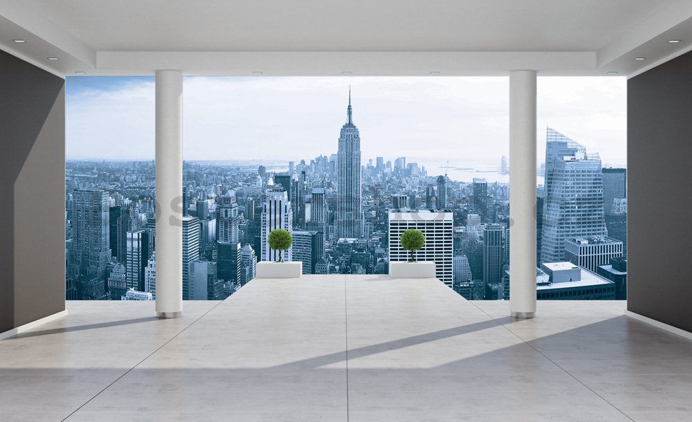 Fototapeta: Výhled na Manhattan (Terasa) - 184x254 cm