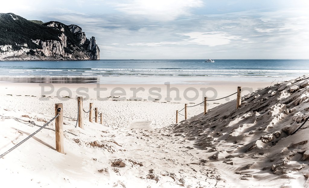 Fototapeta: Písčitá pláž - 184x254 cm