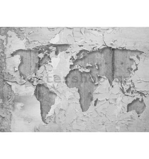 Fototapeta: Umělecká mapa světa (2) - 184x254 cm