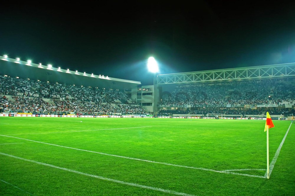 Fototapeta: Fotbalový Stadion (3) - 184x254 cm