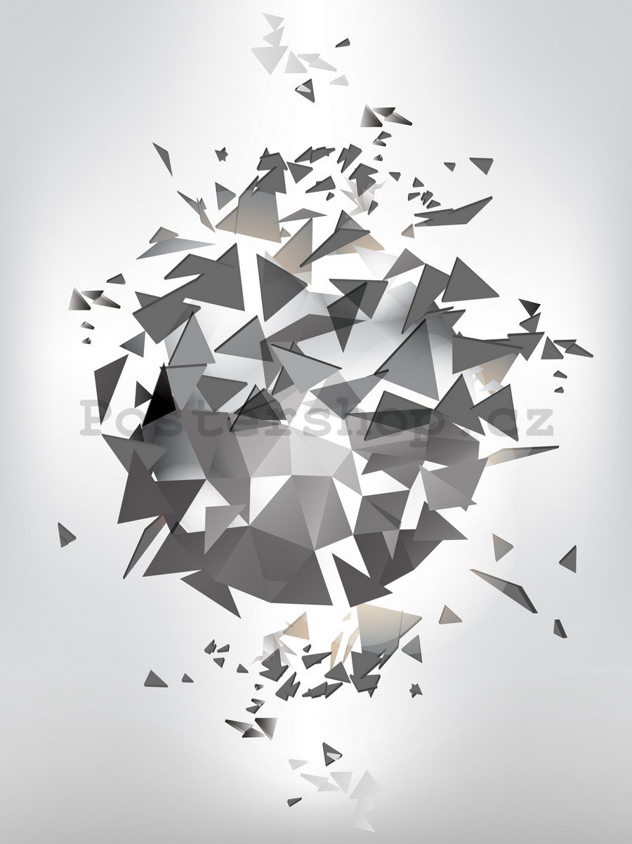 Fototapeta: Origami birds (4) - 254x184 cm