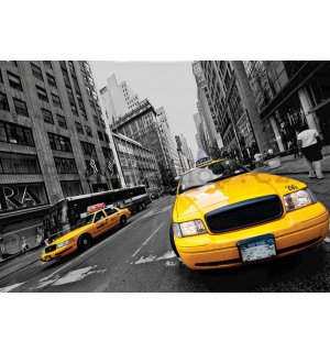 Fototapeta: Manhattan Taxi - 254x368 cm