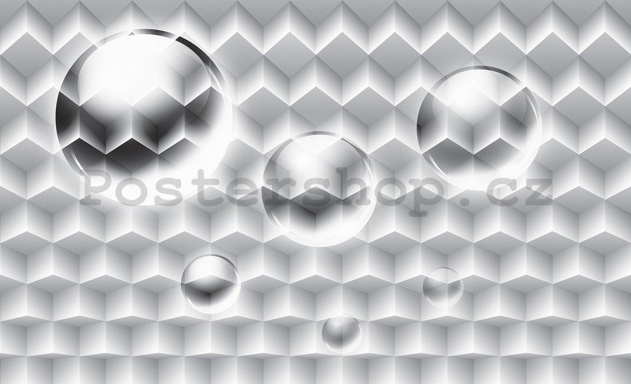 Fototapeta: Bílá abstrakce (1) - 254x368 cm
