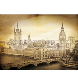 Fototapeta: Westminster (Vintage) - 184x254 cm