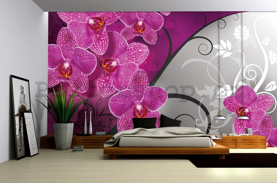 Fototapeta: Orchideje (3) - 184x254 cm