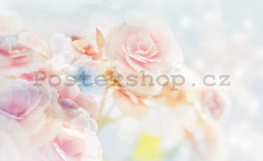 Fototapeta: Snové květiny - 184x254 cm