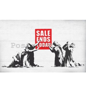 Fototapeta: Sale Ends Today (Pray) - 184x254 cm