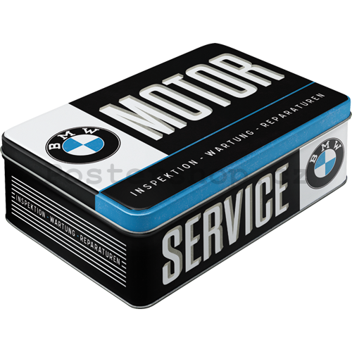 Plechová dóza - BMW Motor Service