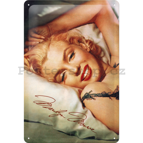 Plechová cedule – Marilyn Monroe (4)