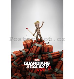 Plakát - Guardians of the Galaxy vol.2 (Groot)