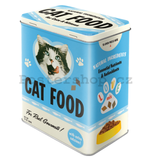 Plechová dóza L - Cat Food