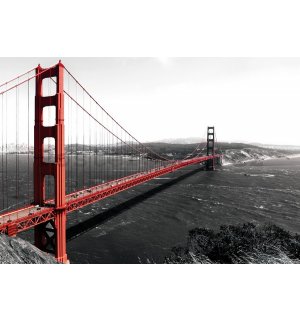 Fototapeta vliesová: Golden Gate Bridge (1) - 104x152,5 cm