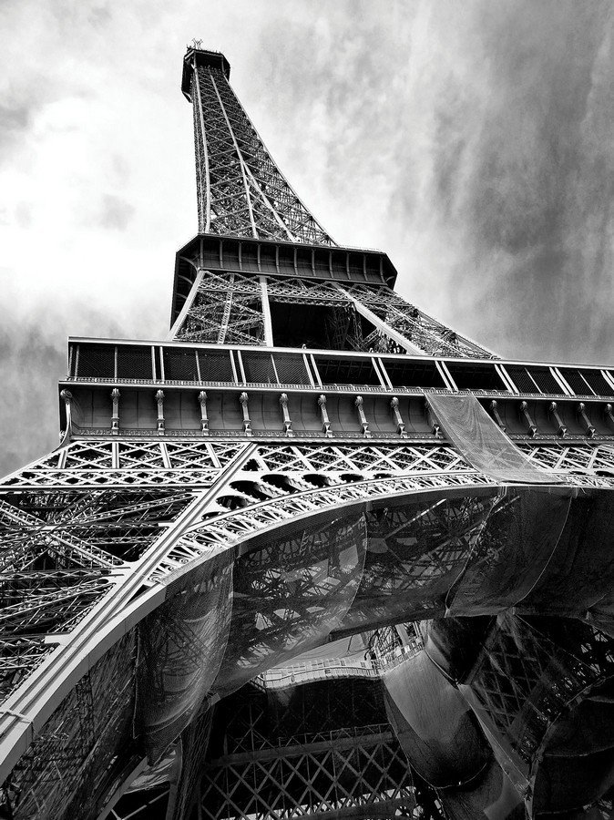 Fototapeta: Eiffelova věž (2) - 254x184 cm
