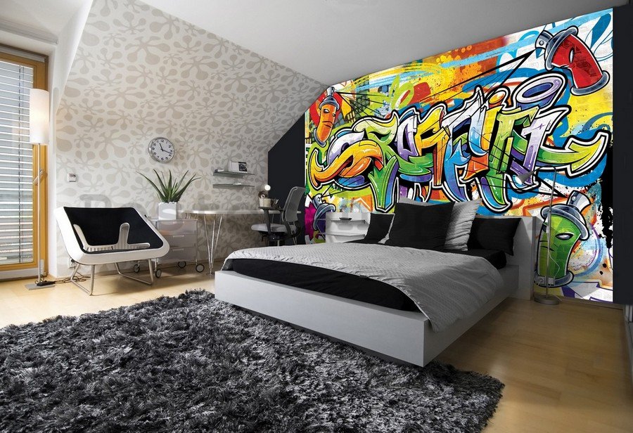 Fototapeta vliesová: Graffiti (2) - 104x152,5 cm