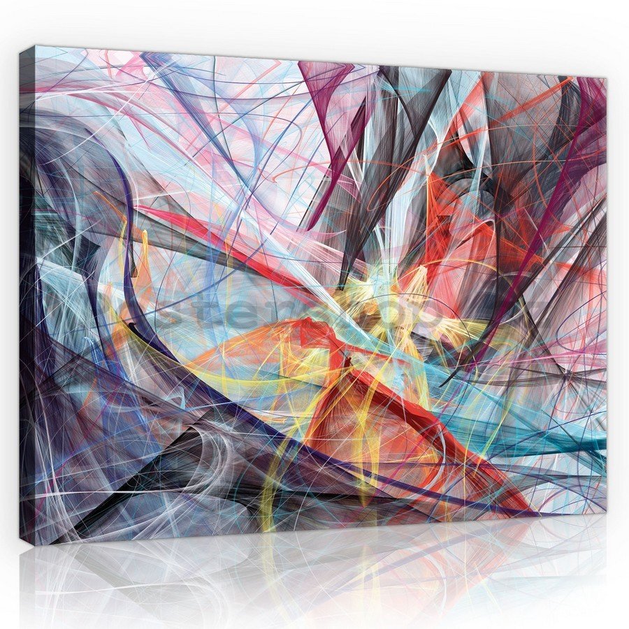 Obraz na plátně: Moderní abstrakce (2) - 75x100 cm