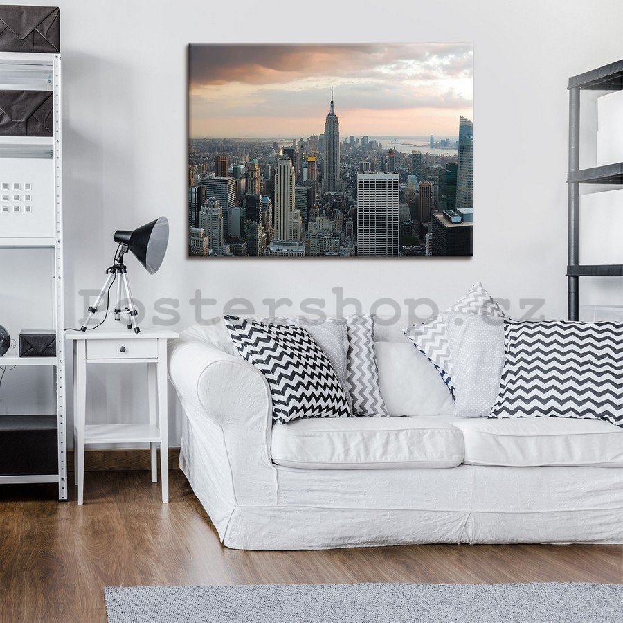 Obraz na plátně: Manhattan - 75x100 cm
