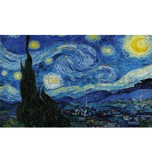 Obraz na plátně: Hvězdná noc, Vincent van Gogh - 75x100 cm