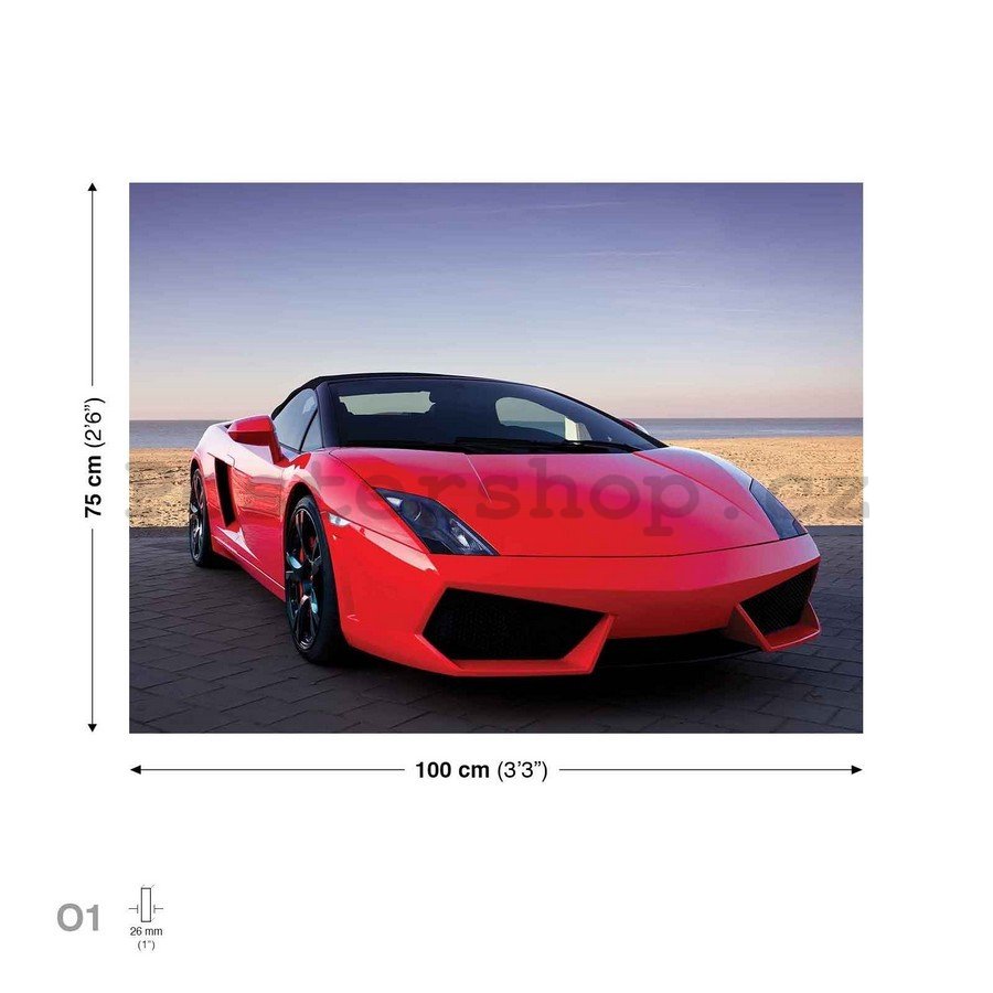 Obraz na plátně: Lamborghini - 75x100 cm