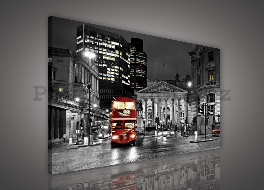 Obraz na plátně: Londýn - 75x100 cm