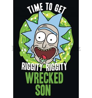 Plakát - Rick and Morty (Wrecked Son)