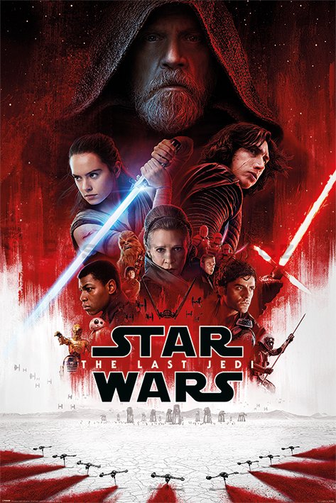 Plakát - Star Wars Last Jedi (2)