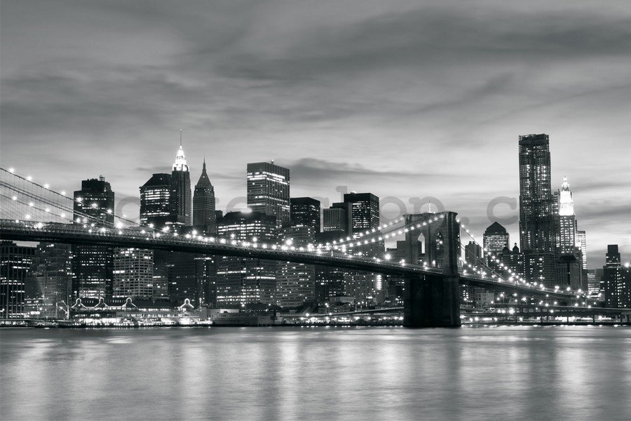 Fototapeta vliesová: Brooklyn Bridge - 184x254 cm