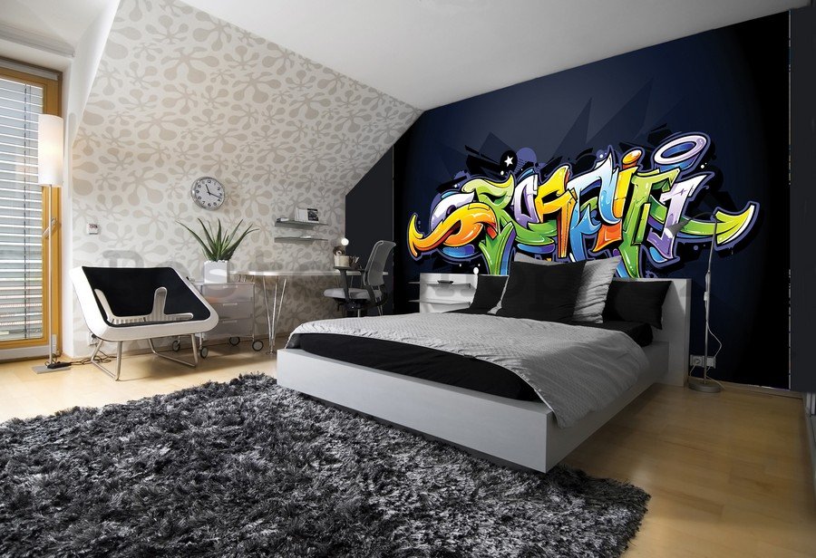 Fototapeta vliesová: Graffiti (4) - 184x254 cm