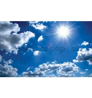 Fototapeta vliesová: Slunce na obloze - 254x368 cm