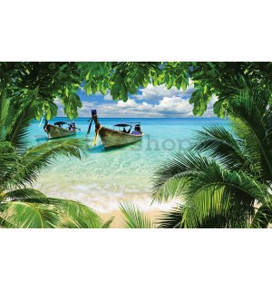 Fototapeta vliesová: Hawaii pláž - 104x152,5 cm