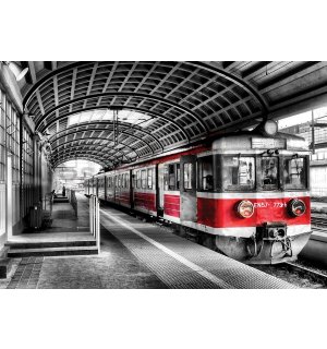 Fototapeta: Staré metro (barevné) - 184x254 cm