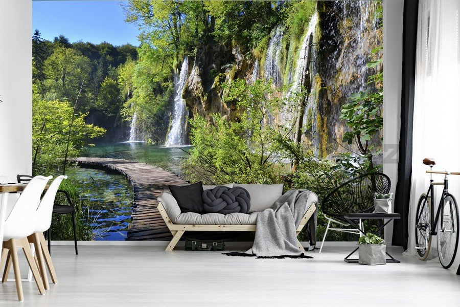 Fototapeta: Plitvická jezera (1) - 184x254 cm