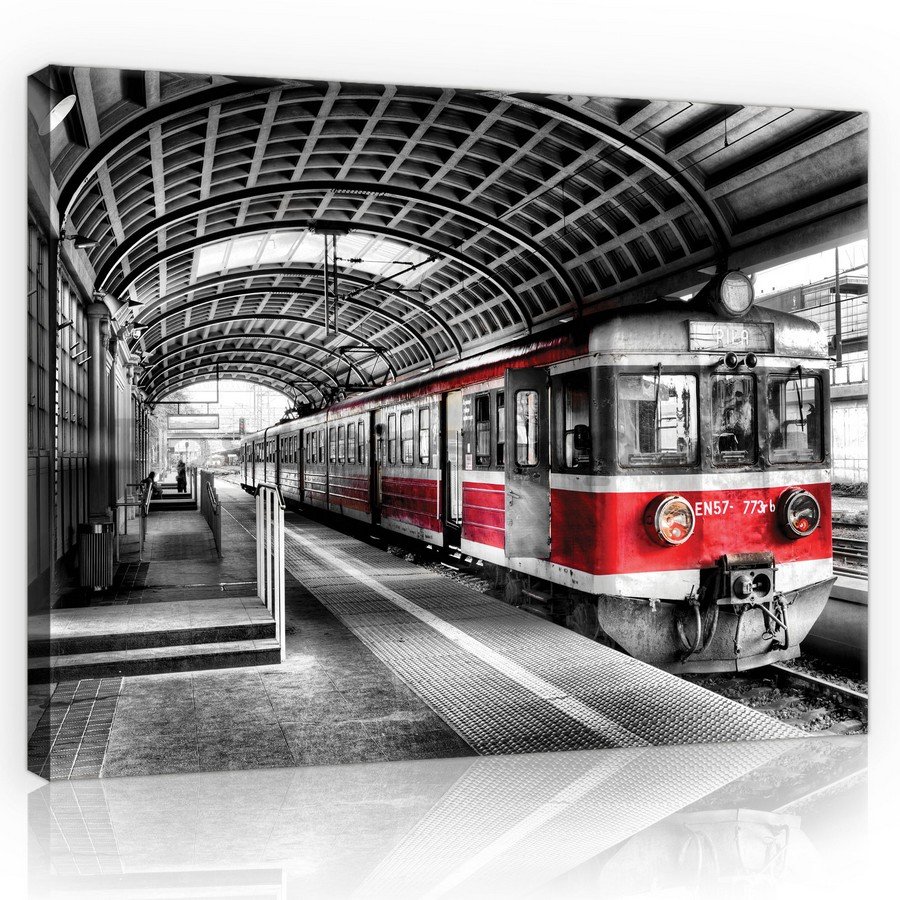 Obraz na plátně: Staré metro (barevné) - 75x100 cm