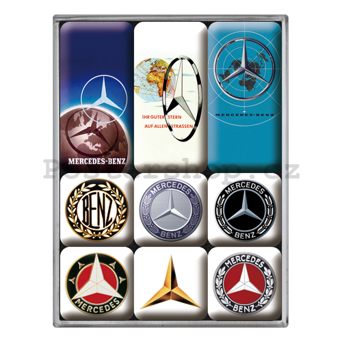 Sada magnetů - Mercedes-Benz Evolution