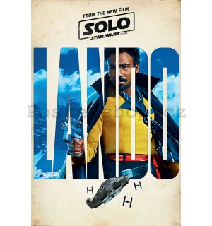 Plakát - Solo A Star Wars Story (Lando Teaser)