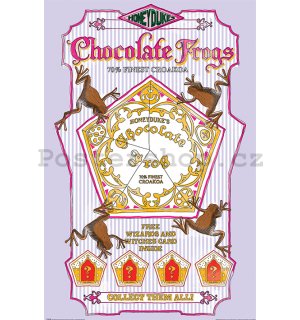 Plakát - Harry Potter (Chocolate Frogs)