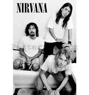 Plakát - Nirvana (Bathroom)