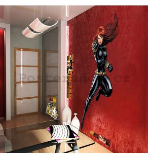 Samolepka na zeď - Avengers Black Widow (1)
