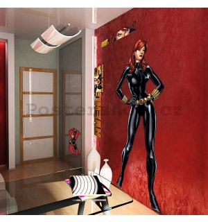 Samolepka na zeď - Avengers Black Widow (2)