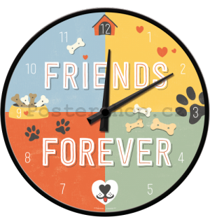 Nástěnné hodiny - Friends Forever